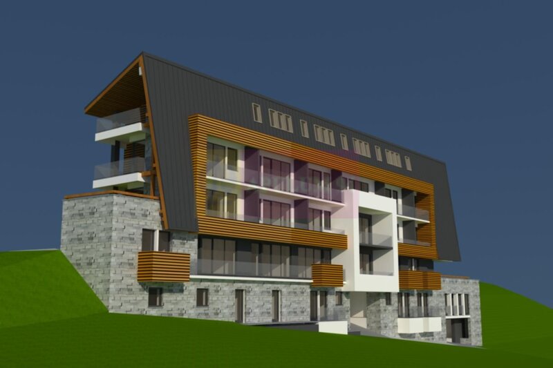 Apartament cu 3 camere cu finisaje de LUX in Sinaia la etaj + mansarda